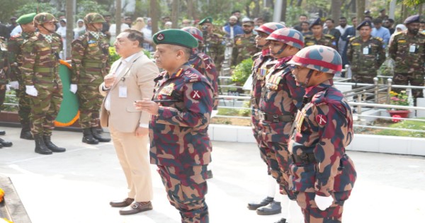 যথাযোগ্য মর্যাদায় ‘জাতীয় শহীদ সেনা দিবস’ পালন করেছে বিজিবি